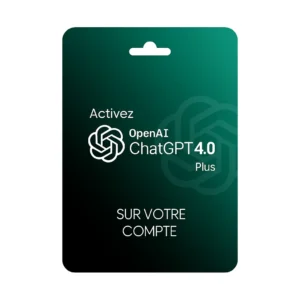 ChatGPT 4 Plus - Abonnement 3 Mois